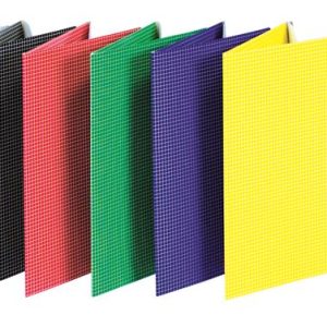 Gumis mappa, karton, A4, kockás, DONAU, fekete