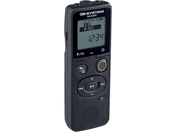 Diktafon, digitális, 4 GB memória, OM SYSTEM "VN-541PC", fekete 2 Diktafon, digitális, 4 GB memória, OM SYSTEM "VN-541PC", fekete