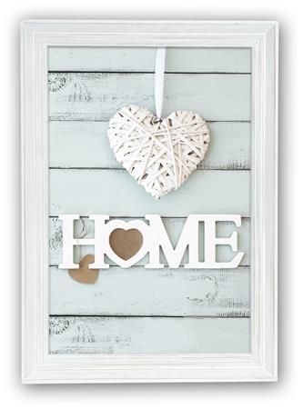 Képkeret, 10x15 cm, "Vintage" fehér 1 .