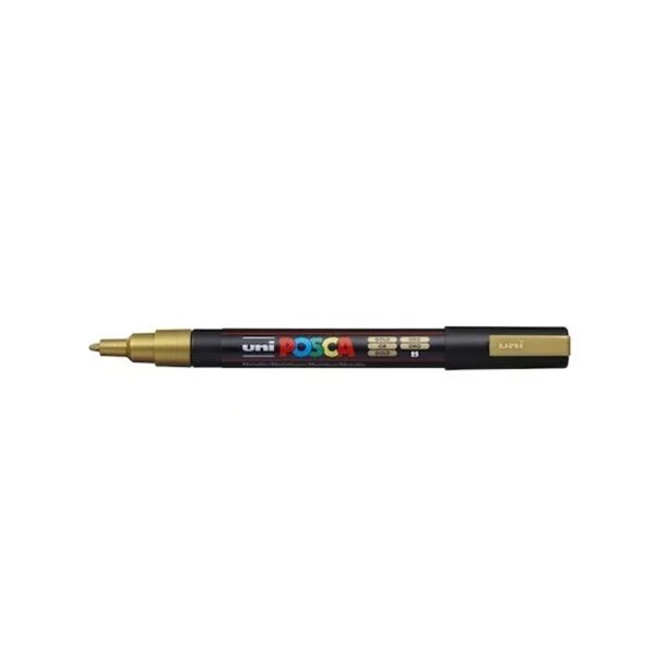 Dekormarker 0 9 1 3mm PC 3M Uni Posca arany i600296