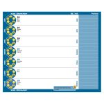 Diák zsebkönyv 125mmx205mm, fehér lapokkal 2025/2026 foci Realsystem - Image 2