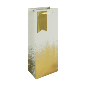 Dísztasak Clairefontaine/Eurowrap 12,7x35,5 cm boros, krémarany