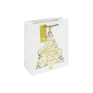 Dísztasak Clairefontaine/Eurowrap 21,5x25,3 cm Merry & bright