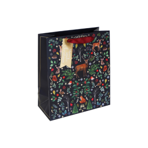 Dísztasak Clairefontaine/Eurowrap 21,5x25,3 cm Woodland sötétkék