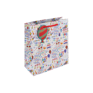 Dísztasak Clairefontaine/Eurowrap 21,5x25,3 cm fehér HBD