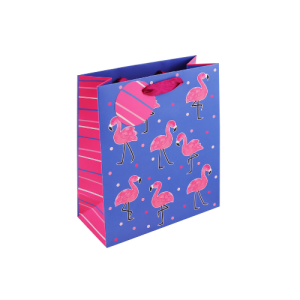 Dísztasak Clairefontaine/Eurowrap 21,5x25,3 cm flamingó