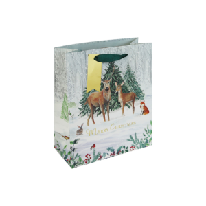 Dísztasak Clairefontaine/Eurowrap 21,5x25,3 cm szarvas