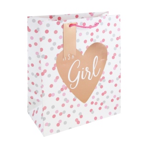 Dísztasak Clairefontaine/Eurowrap 26,5x33 cm It s a girl