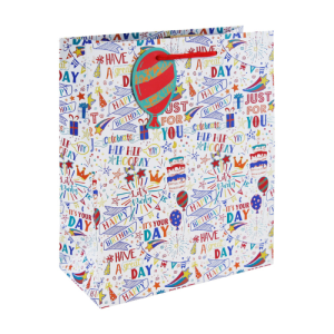 Dísztasak Clairefontaine/Eurowrap 26,5x33 cm fehér HBD