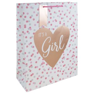 Dísztasak Clairefontaine/Eurowrap 33x45,5 cm It s a girl