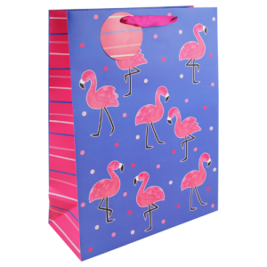 Dísztasak Clairefontaine/Eurowrap 33x45,5 cm flamingó