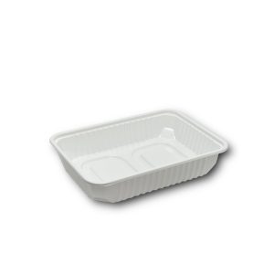 Elviteles doboz szögletes PP 500 ml fehér