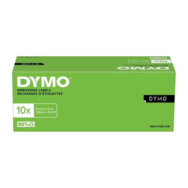 Dymo 3D feliratozogep szalag S0898150 520102 9mmx3m piros ORIGINAL i110037