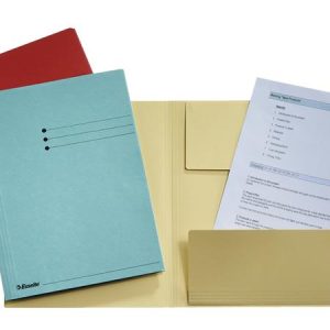 Pólyás dosszié, prespán, A4, ESSELTE, kagyló