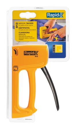 Tűzőgép, 13/4-10, hobbi, RAPID "R13E", sárga 2 Tűzőgép, 13/4-10, hobbi, RAPID "R13E", sárga