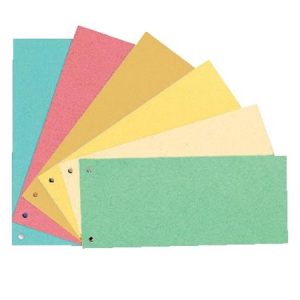 Elválasztócsík, karton, ESSELTE, sárga