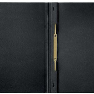 Gyorsfűző, A4, karton, LEITZ "Recycle", fekete