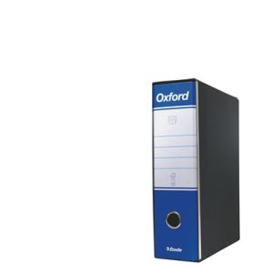 Tokos iratrendező, 80 mm, A4, karton, ESSELTE "Oxford", kék