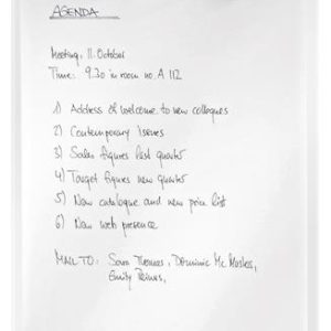 Felírótábla, A4, LEITZ "Wow", fehér