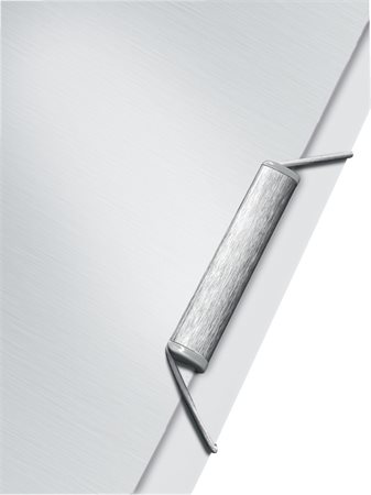 Gumis mappa, PP, A4, LEITZ "Style", kristályfehér 3 Mappák PP gumis