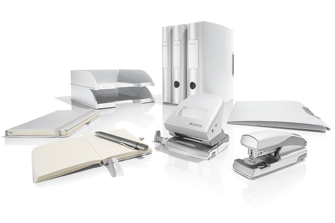 Gumis mappa, PP, A4, LEITZ "Style", kristályfehér 4 Gumis mappa, PP, A4, LEITZ "Style", kristályfehér - Image 4