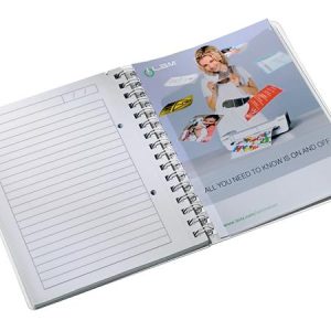 Spirálfüzetek A5, műanyag borítóval