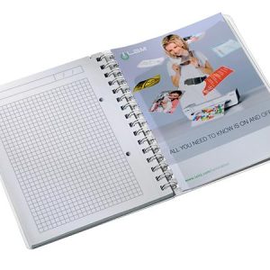 Spirálfüzetek A5, műanyag borítóval