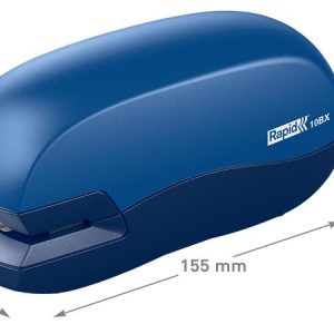 Tűzőgép, elektromos, 24/6, 26/6, 10 lap, RAPID "Fixativ 10BX", kék