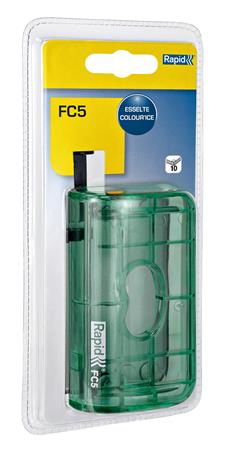 Lyukasztó, mini, kétlyukú, 10 lap, RAPID, "Colour`Breeze", zöld 2 Lyukasztó, mini, kétlyukú, 10 lap, RAPID, "Colour`Breeze", zöld