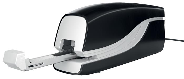 Tűzőgép, elektromos, No. 10, 10 lap, LEITZ "Nexxt 5532", fekete 3 Elektromos tűzőgépek