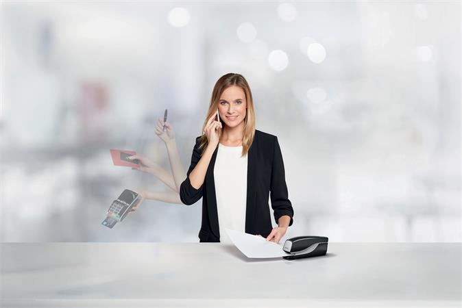 Tűzőgép, elektromos, No. 10, 10 lap, LEITZ "Nexxt 5532", fekete 4 434D2