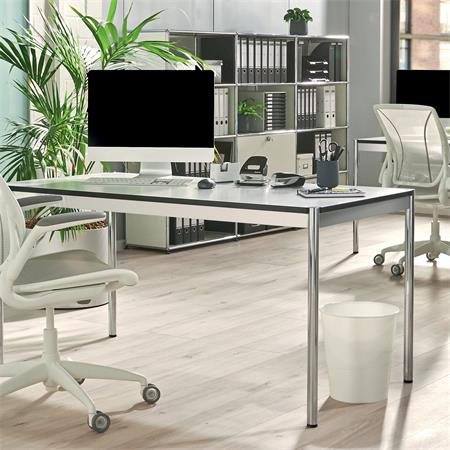 Tűzőgép, kézi, 24/6, 24/8, 40 lap, LEITZ "5549", ezüst 4 432B