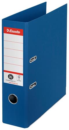 Iratrendező, 75 mm, A4, élvédő sínnel, ESSELTE "No.1", kék 1 ESSELTE