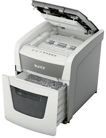 Iratmegsemmisítő, konfetti, 50 lap, LEITZ "IQ AutoFeed SmallOffice 50 P4 Pro" 2 Iratmegsemmisítő, konfetti, 50 lap, LEITZ "IQ AutoFeed SmallOffice 50 P4 Pro"