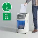 Iratmegsemmisítő, mikrokonfetti, 8 lap, LEITZ "IQ OptiMax Small Office 350 P5" - Image 4