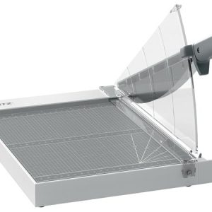 Vágógép, karos, A4, 10 lap, LEITZ "Precision Home Office A4"