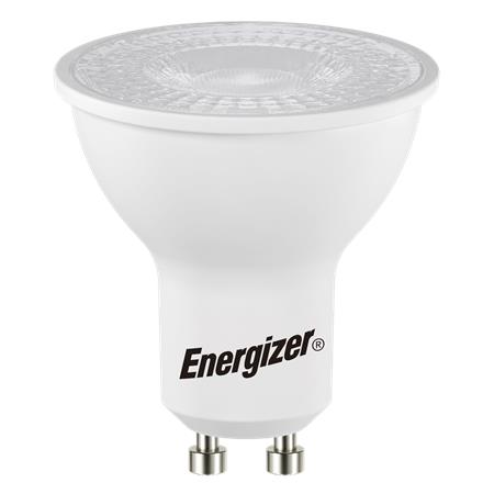 LED izzó, GU10 spot, 4,9W (50W), 345lm, 3000K, ENERGIZER 1 ENERGIZER