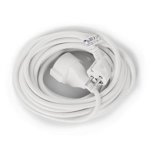 Hosszabbító, lengőaljzat, 10m, ENTAC, fehér