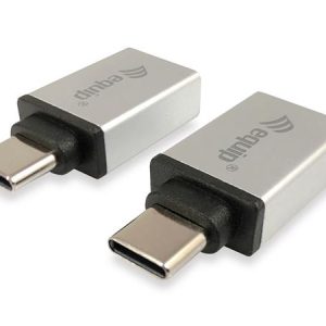 Adapter, USB-C-USB-A átalakító, 2 db, EQUIP