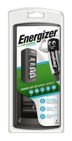 Elemtöltő, univerzális, AA/AAA/C/D/9V, ENERGIZER 1 ENERGIZER