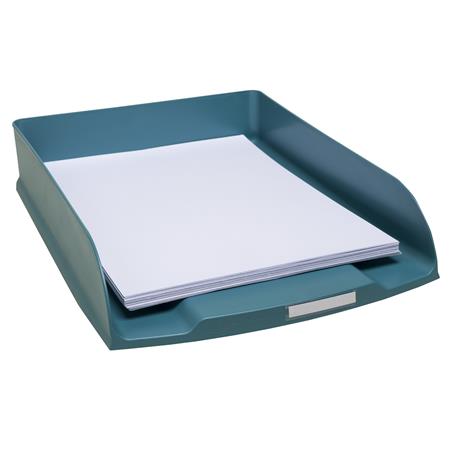 Irattálca, műanyag, EXACOMPTA "COMBO Styli Skandi", nyugodt kék 3 Irattálcák és irattálca kiegészítők