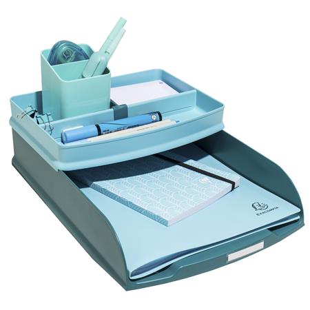 Irattálca, műanyag, EXACOMPTA "COMBO Styli Skandi", nyugodt kék 4 Irattálca, műanyag, EXACOMPTA "COMBO Styli Skandi", nyugodt kék - Image 4