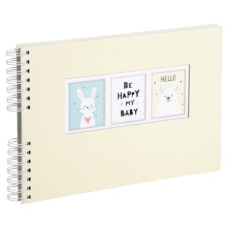 Kreatív scrapbook készlet, EXACOMPTA, pasztell sárga 2 Kreatív scrapbook készlet, EXACOMPTA, pasztell sárga