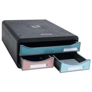 Műanyag fiókos és polcos tárolórendszerek