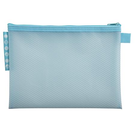 Rendszerező tasak, cipzáras, hálós, A5, EXACOMPTA "Chromaline Pastel", vegyes színek 2 Rendszerező tasak, cipzáras, hálós, A5, EXACOMPTA "Chromaline Pastel", vegyes színek