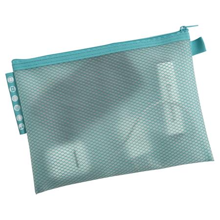 Rendszerező tasak, cipzáras, hálós, A5, EXACOMPTA "Chromaline Pastel", vegyes színek 4 Rendszerező tasak, cipzáras, hálós, A5, EXACOMPTA "Chromaline Pastel", vegyes színek - Image 4