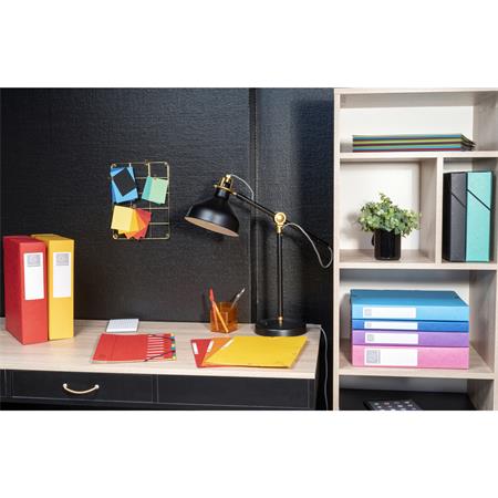 Gumis mappa, karton, A4, 40 mm, EXACOMPTA, piros 4 Gumis mappa, karton, A4, 40 mm, EXACOMPTA, piros - Image 4