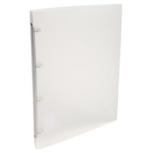 Gyűrűs könyv, 4 gyűrű, 20 mm, A4, PP, EXACOMPTA "Chromaline", vegyes színek