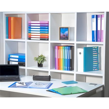 Gyűrűs könyv, 4 gyűrű, 20 mm, A4, PP, címkével, EXACOMPTA, sötétzöld 4 Gyűrűs könyv, 4 gyűrű, 20 mm, A4, PP, címkével, EXACOMPTA, sötétzöld - Image 4