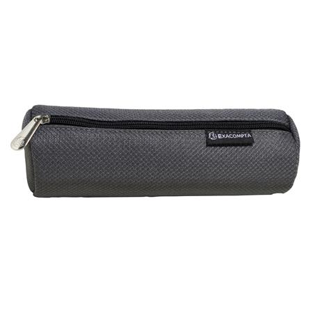 Tolltartó, cipzáras, henger, EXACOMPTA "Mesh", vegyes színek 3 Tolltartók